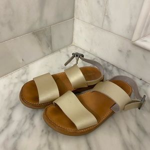 Freshly Picked Gold Girls Sandal